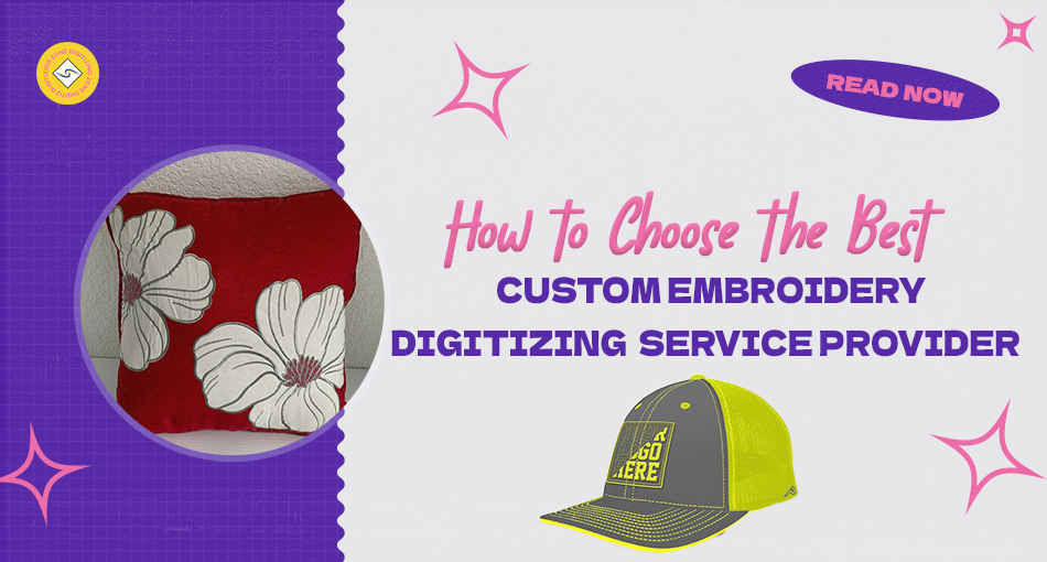 custom embroidery digitizing